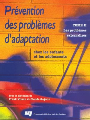 cover image of Prévention des problèmes d'adaptation chez les enfants et les adolescents
